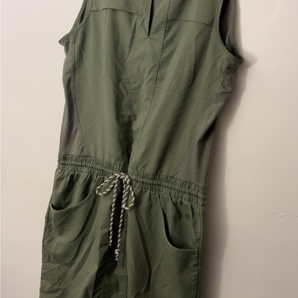 Chic Olive Green Active Dress